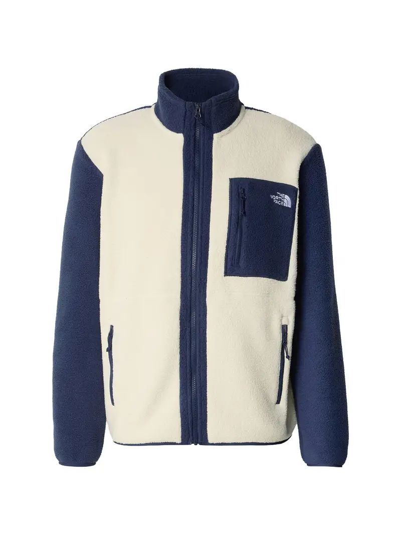 Giacca di pile funzionale YUMIORI navy / pietra