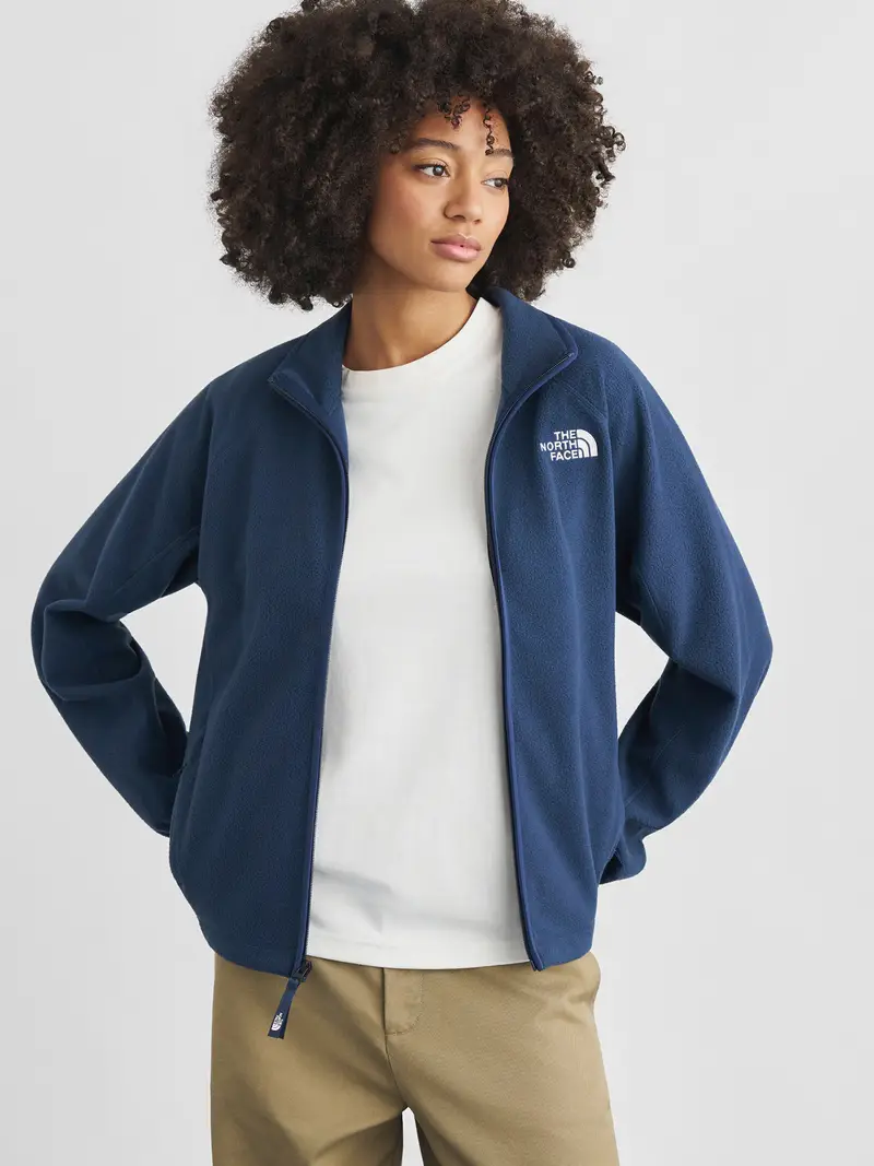 Giacca di pile OXARA navy / bianco miniatura 2