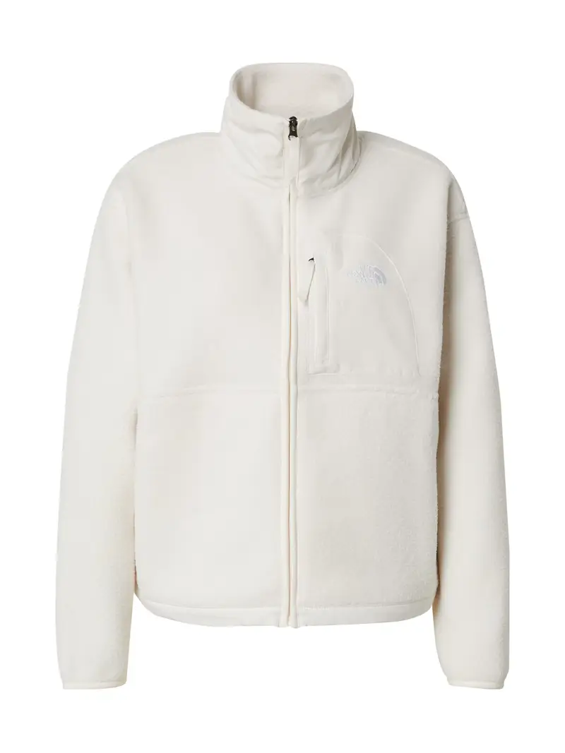 Giacca di pile 'Yumiori' bianco lana