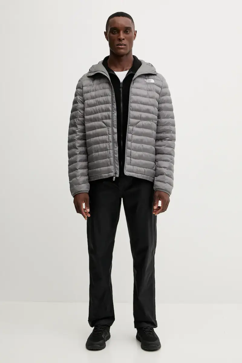 giacca Huila colore grigio NF0A85A30UZ1 miniatura 2