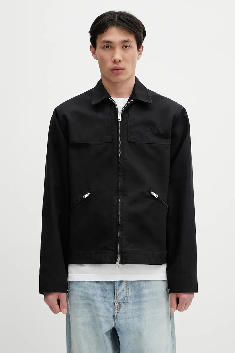 giacca in cotone Cedar Canvas Work colore nero NF0A8B72JK31