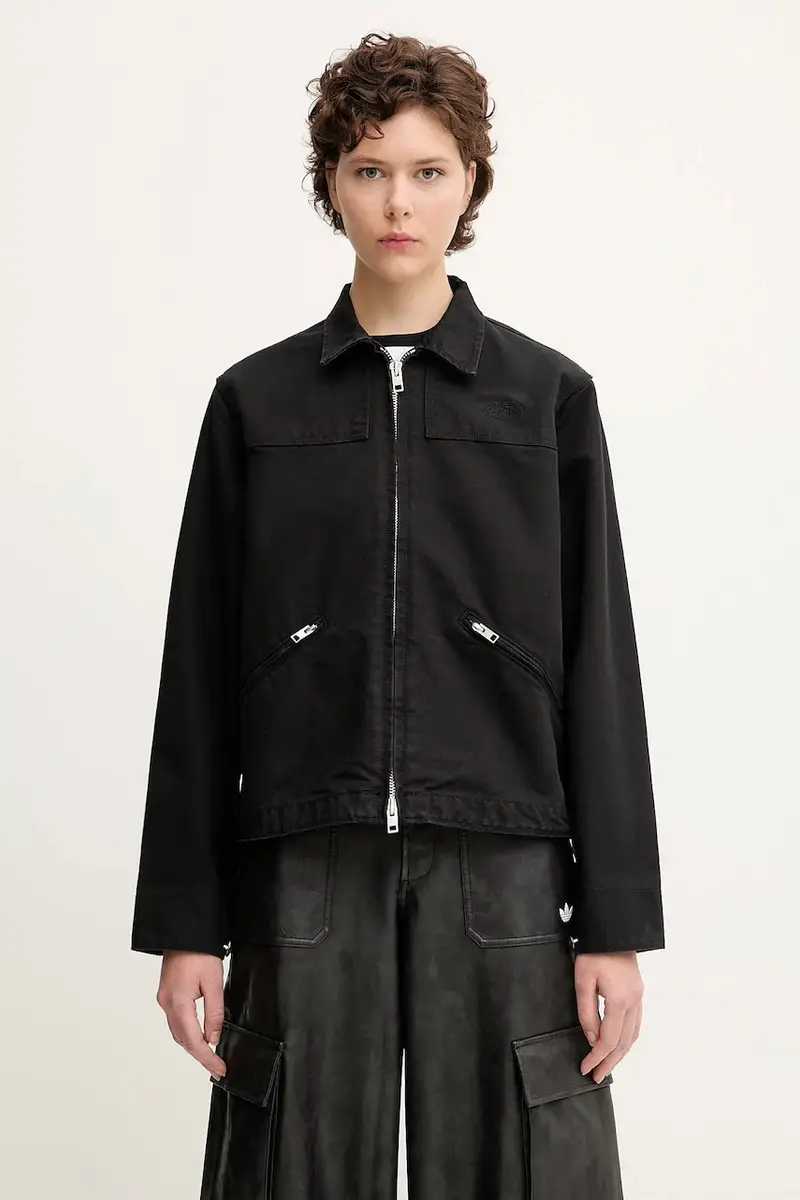 giacca in cotone Cedar Canvas Work colore nero NF0A8B99JK31