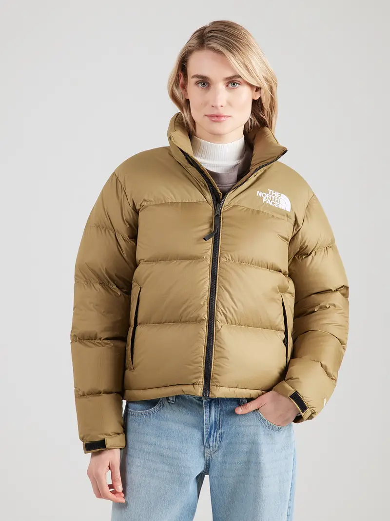 Giacca invernale 1996 Retro Nuptse camello / bianco miniatura 2