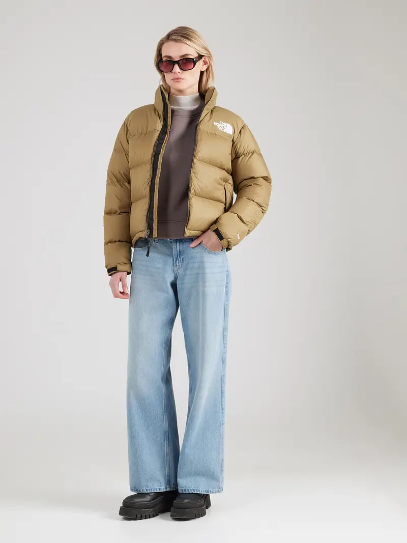 Giacca invernale 1996 Retro Nuptse camello / bianco miniatura 3