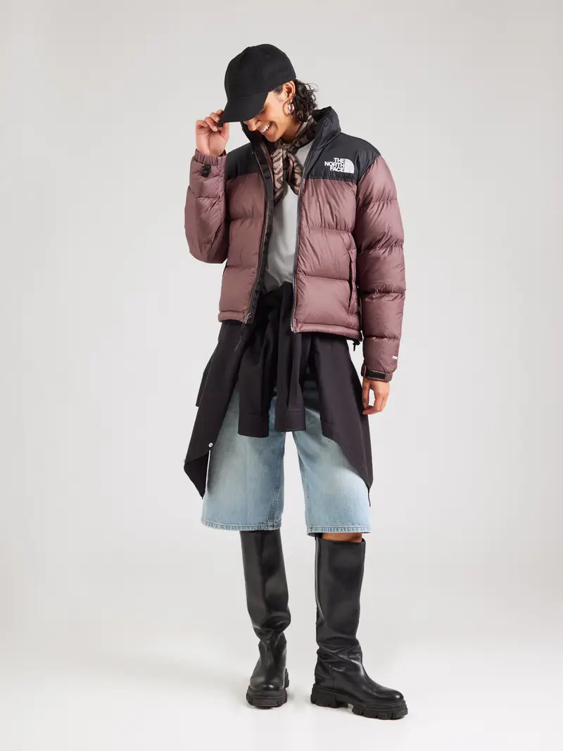 Giacca invernale '1996 Retro Nuptse' marrone / nero / bianco miniatura 2