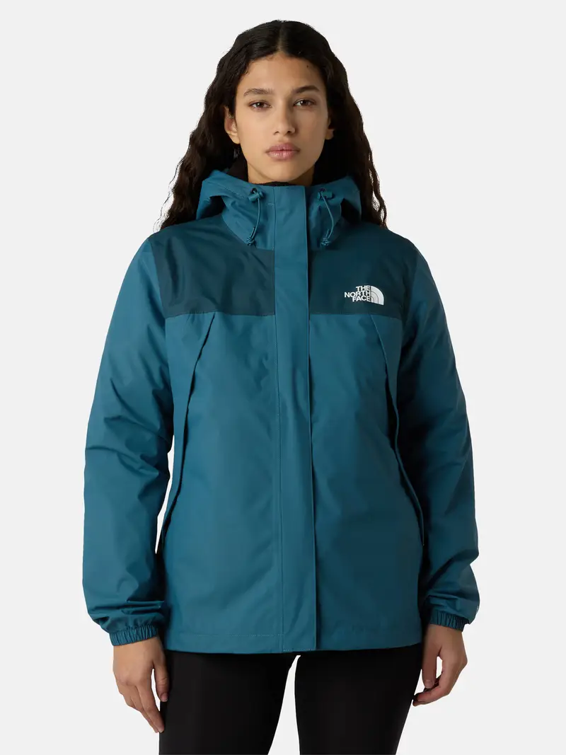 Giacca per outdoor Antora petrolio / bianco miniatura 3