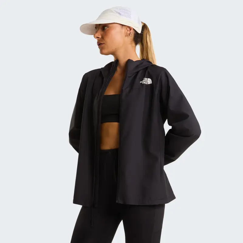 Giacca per outdoor Fontanales nero / bianco miniatura 3