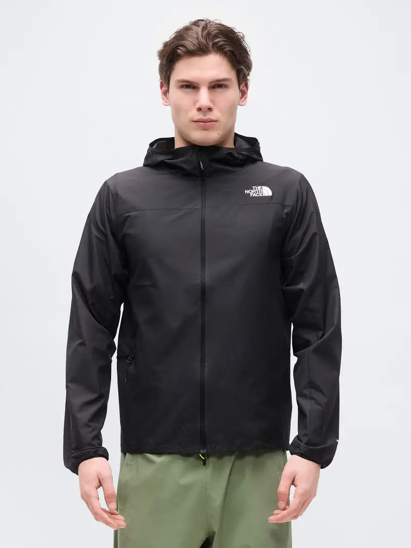 Giacca per outdoor Fontanales nero / bianco miniatura 2