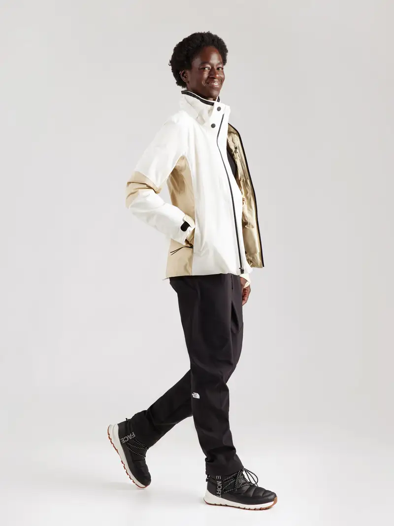 Giacca per outdoor LENADO sabbia / bianco miniatura 2