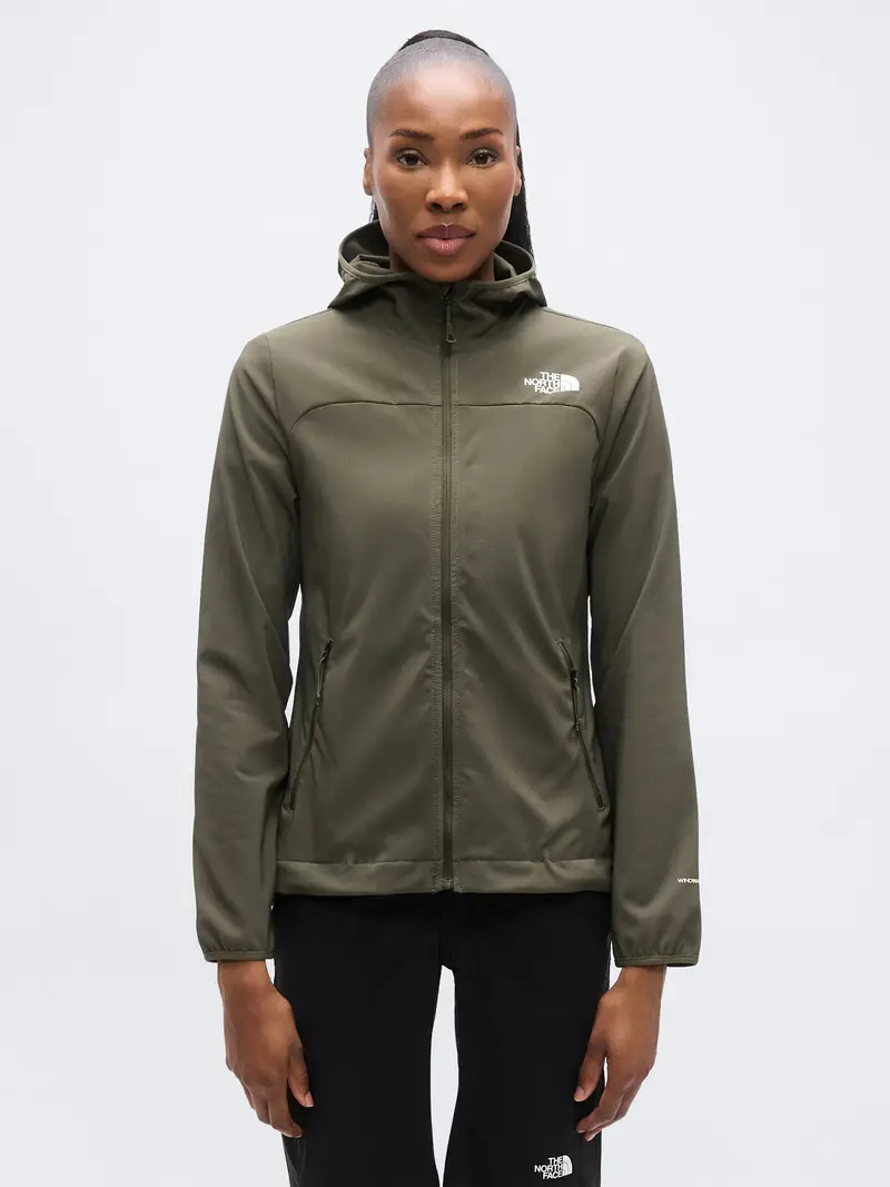 Giacca per outdoor NIMBLE verde scuro / bianco miniatura 2