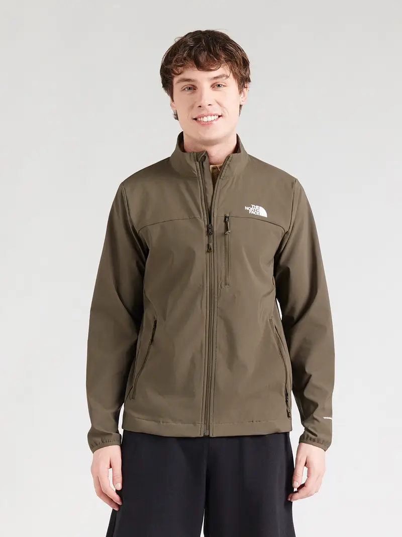 Giacca per outdoor Nimble verde scuro / bianco miniatura 2