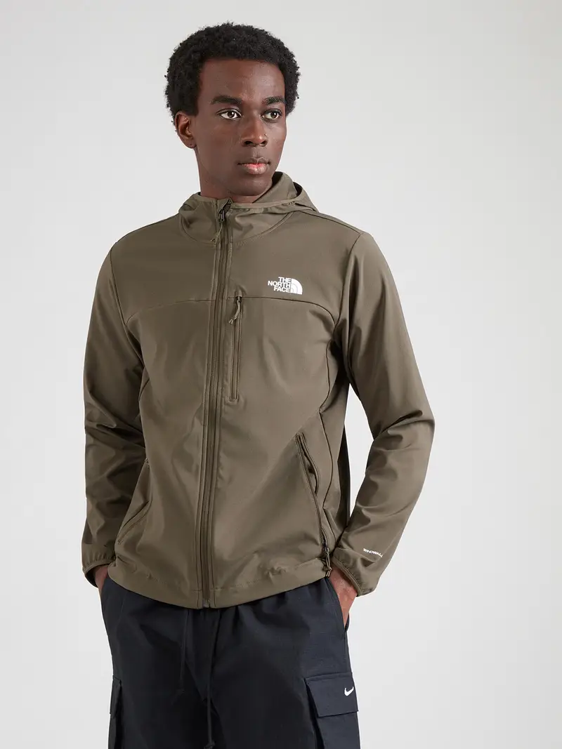 Giacca per outdoor NIMBLE verde scuro / bianco miniatura 2