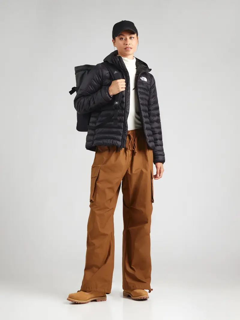 Giacca per outdoor 'Terra Peak' nero / bianco miniatura 3