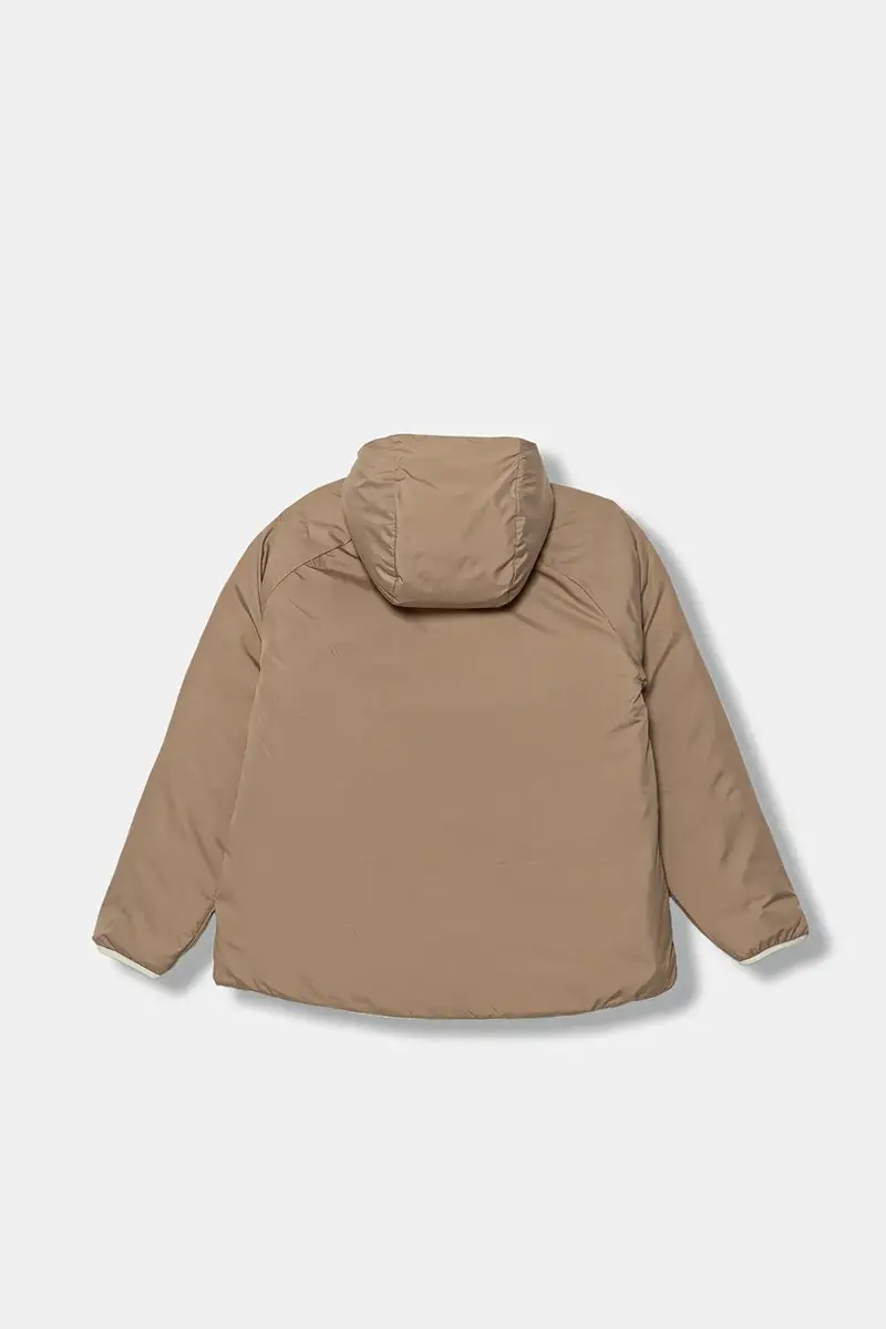giacca reversibile per bambini G REVERSIBLE PERRITO HOODED JACKET colore beige NF0A88UEQLI1 miniatura 3