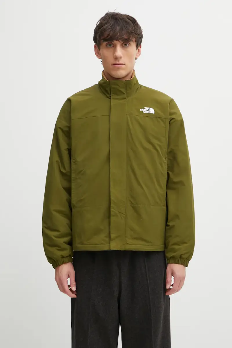 giacca reversibile Yumiori colore verde NF0A89GT39M1