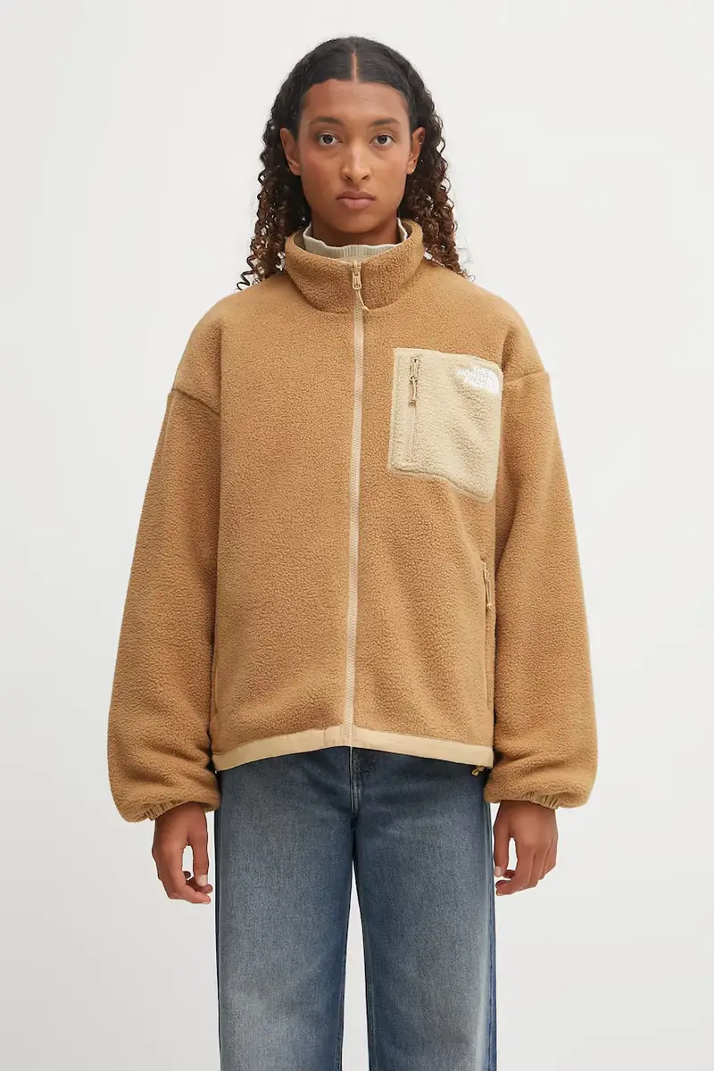 giacca sportiva double-face Yumiori colore marrone NF0A8E87QV31 Verde miniatura 4