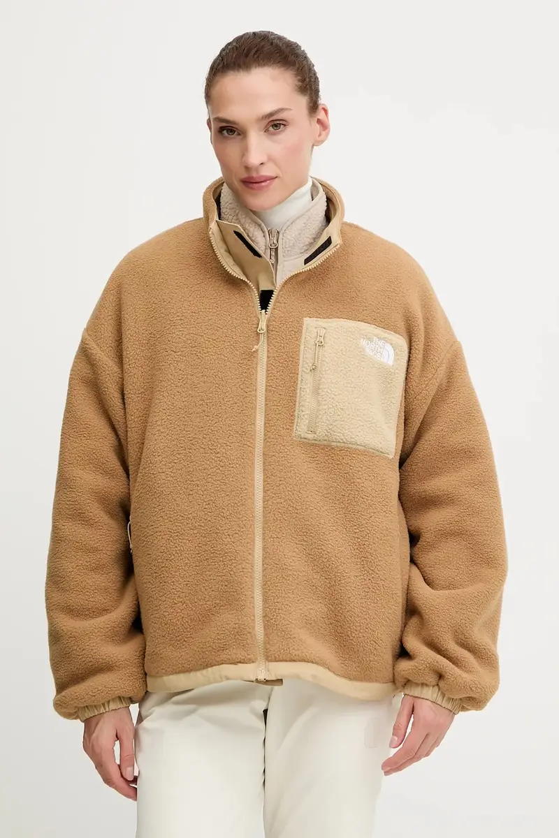 giacca sportiva double-face Yumiori colore marrone NF0A8E87QV31 Verde miniatura 2