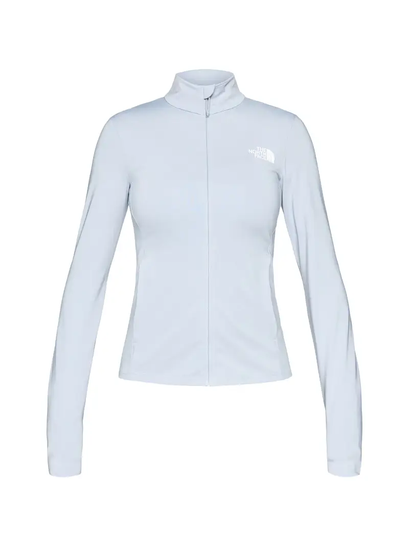 Giacca sportiva W FLEX FULL ZIP JACKET blu cielo