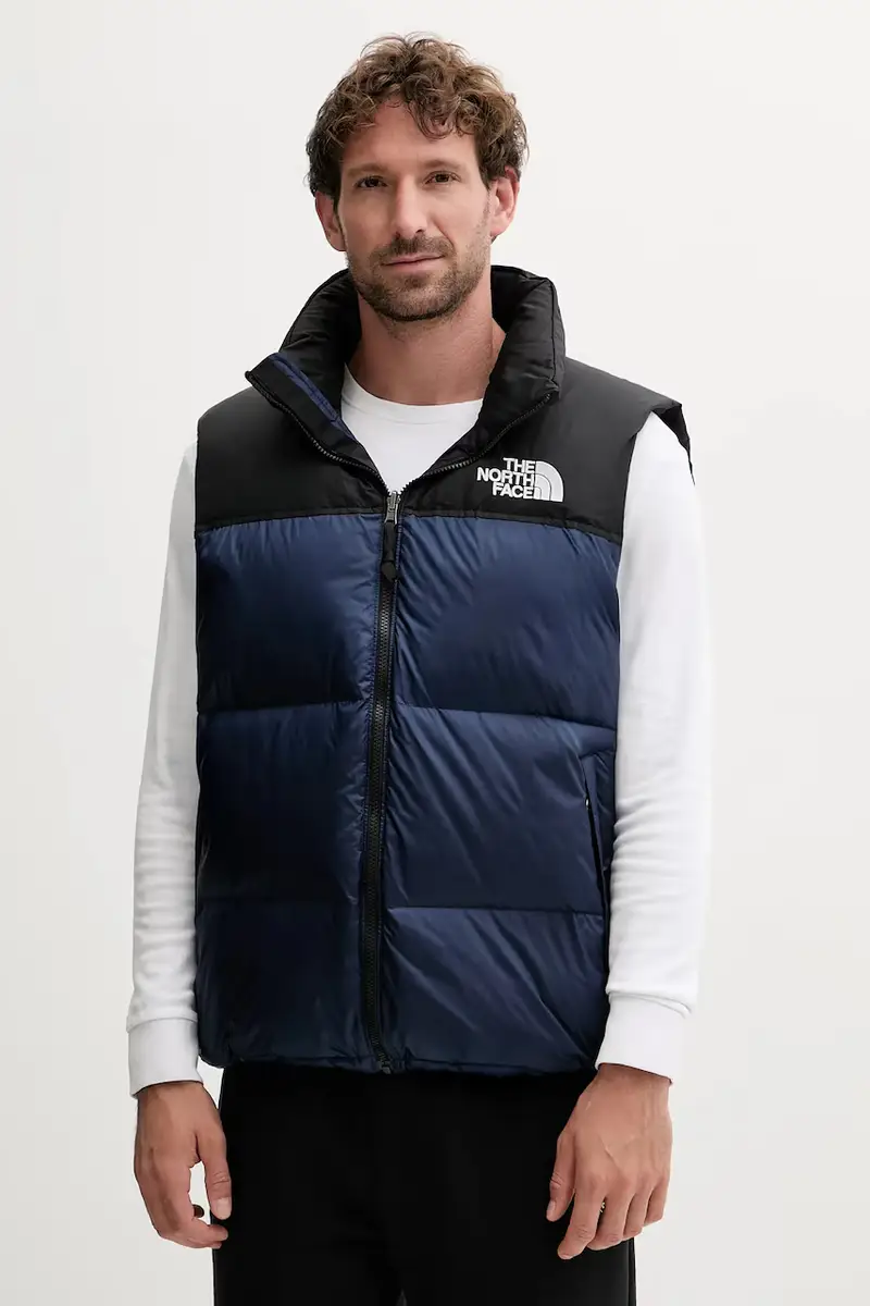 gilet in piuma 1996 Retro Nuptse colore blu navy NF0A3JQQGOB1