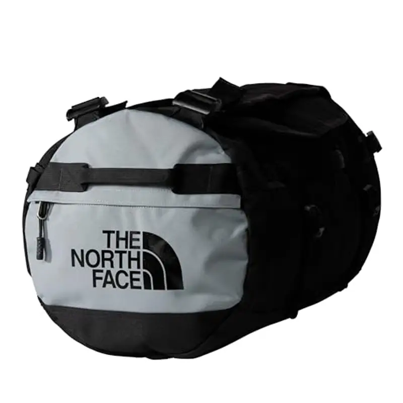 The North Face - Gilman Duffle Bag - Borsa sportiva e da palestra con spallacci - Borsa da viaggio pieghevole - TNF Black/Mid Grey, S