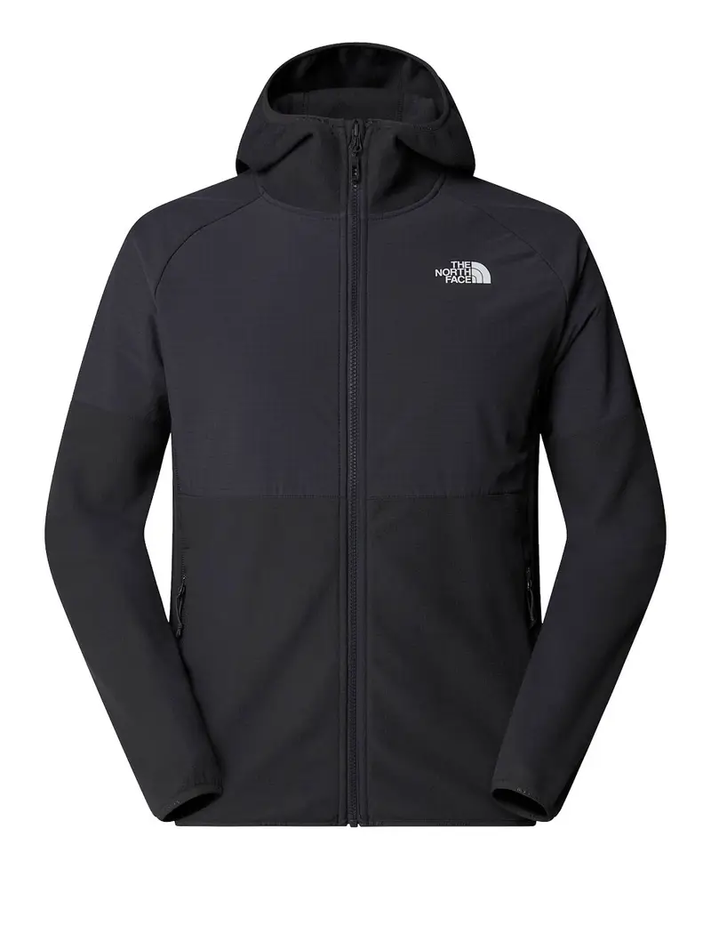 giubbino the north face pile glacier da uomo - nero