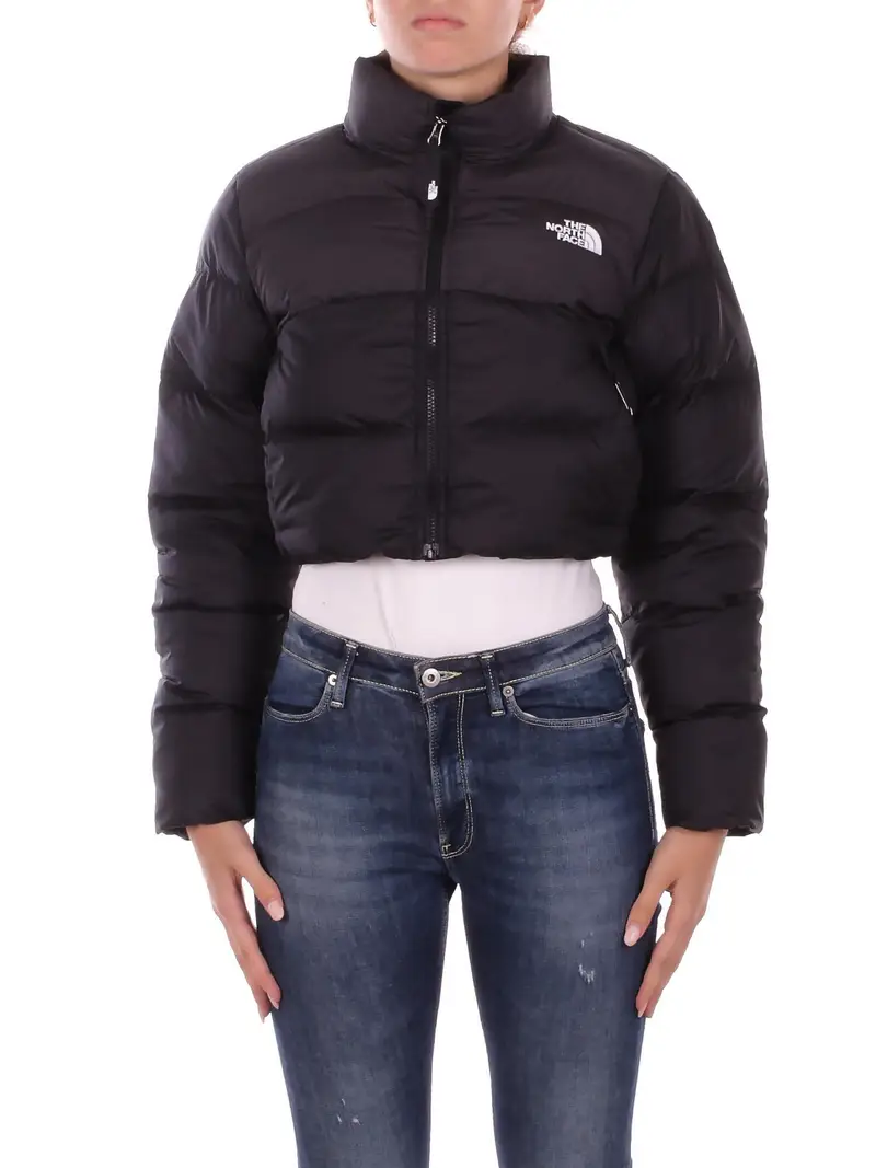Giubbotto Donna THE NORTH FACE Black W cropped saikuru