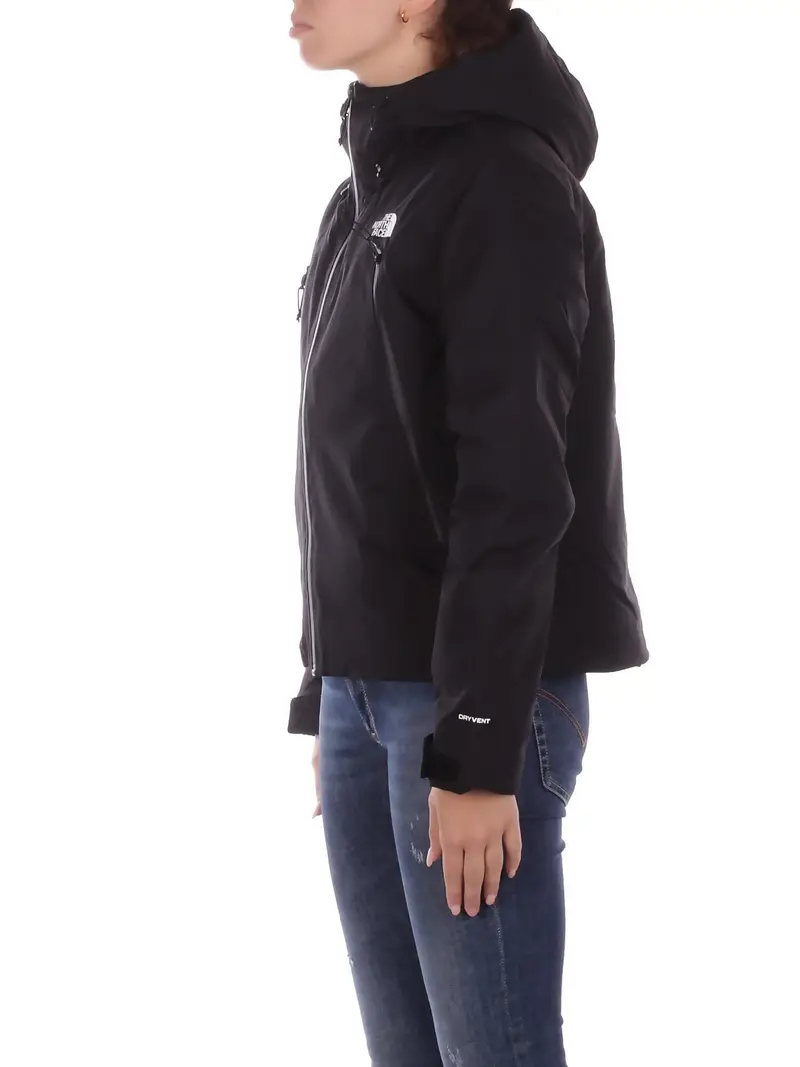 Giubbotto Donna THE NORTH FACE Black W tnf range down hooded jacket miniatura 2