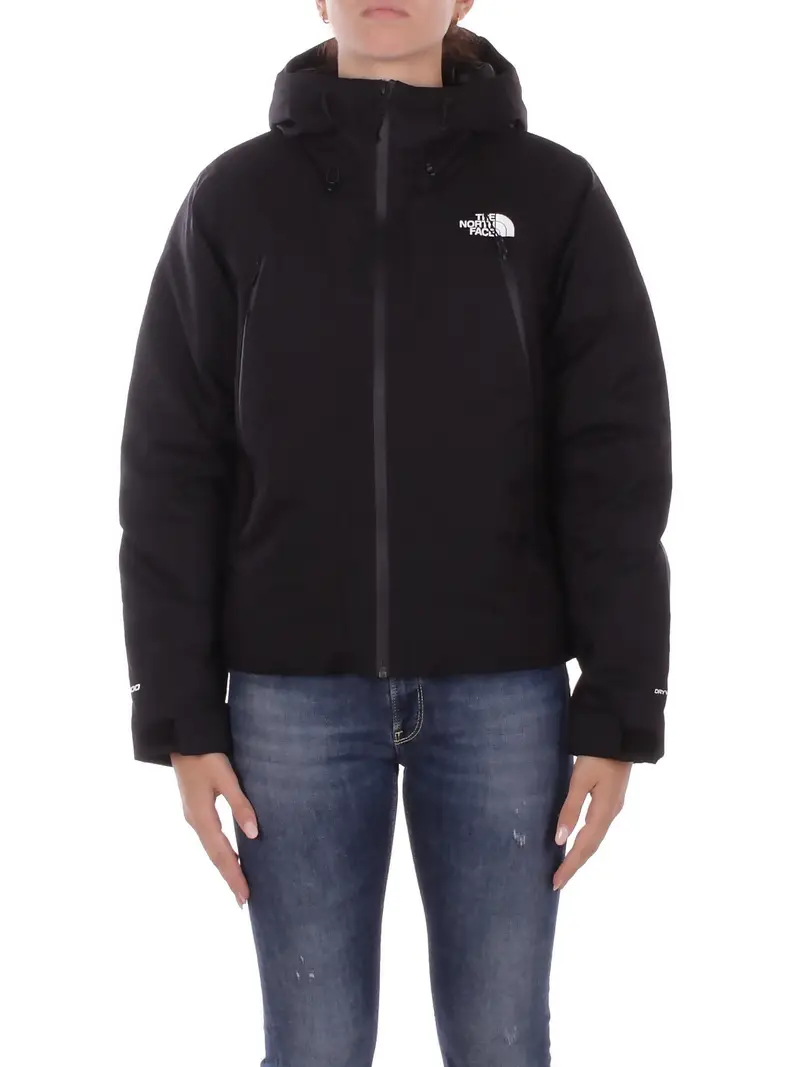 Giubbotto Donna THE NORTH FACE Black W tnf range down hooded jacket