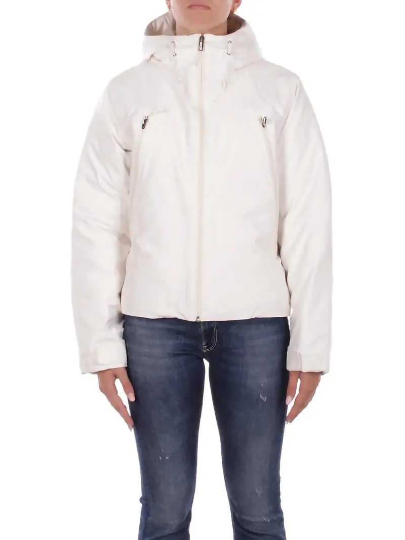 Giubbotto Donna THE NORTH FACE White W tnf range down hooded jacket