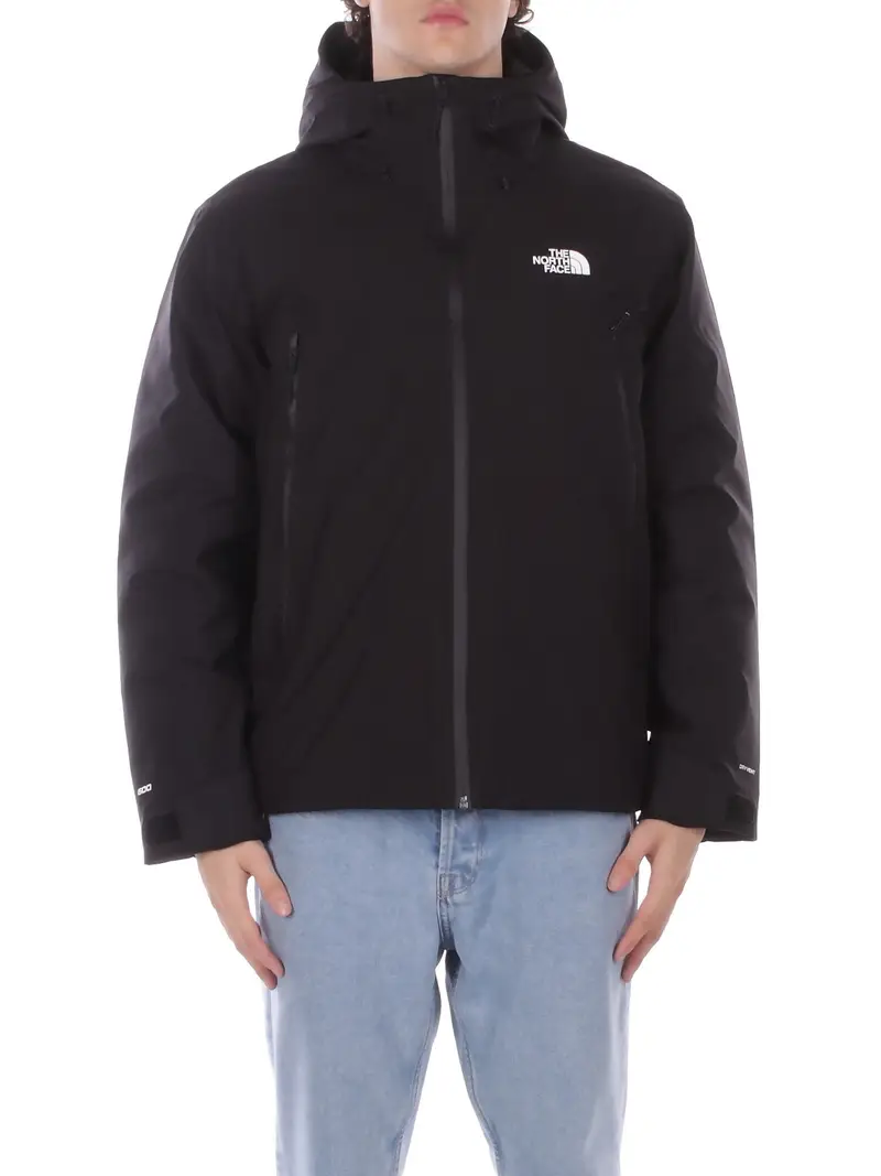 Giubbotto Uomo THE NORTH FACE Black tnf range down hooded jacket