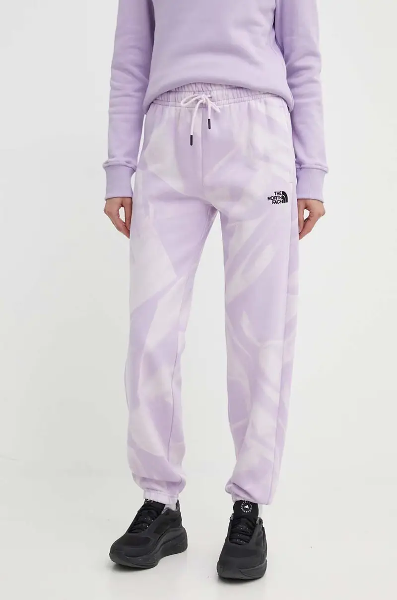joggers colore violetto NF0A881EUI61 miniatura 2
