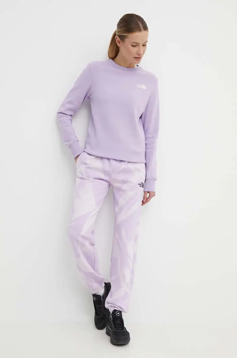 joggers colore violetto NF0A881EUI61
