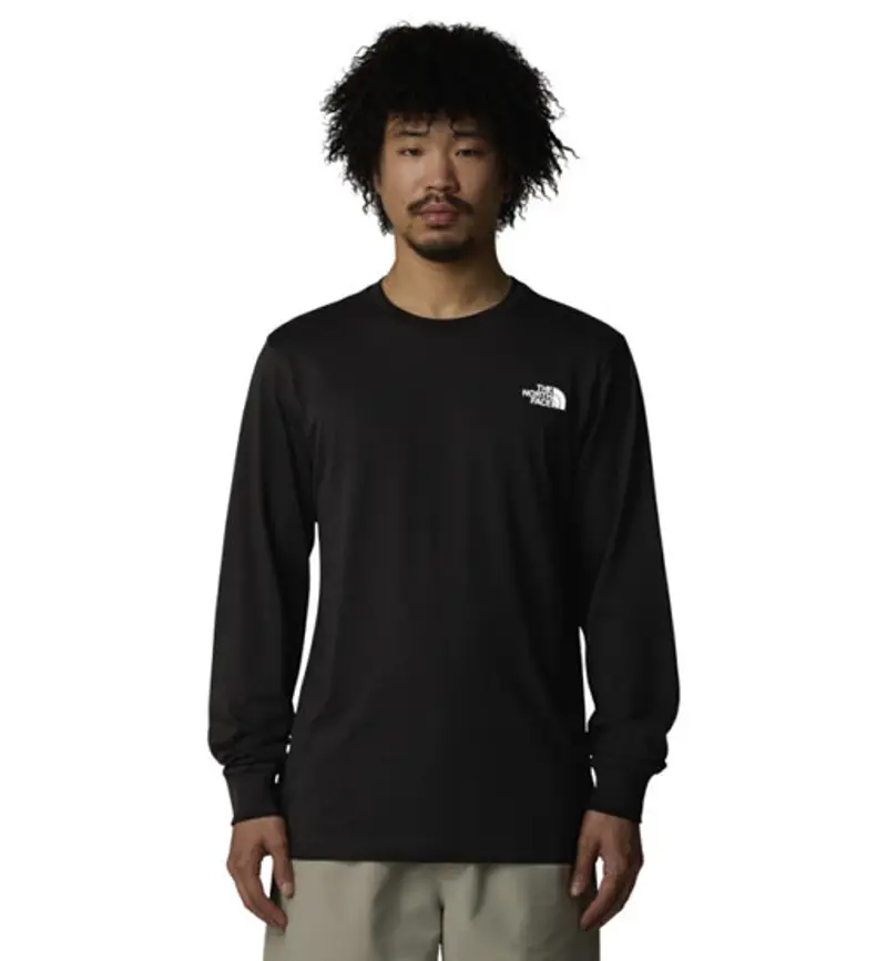 L/S Easy - maglia a maniche lunghe - uomo Black