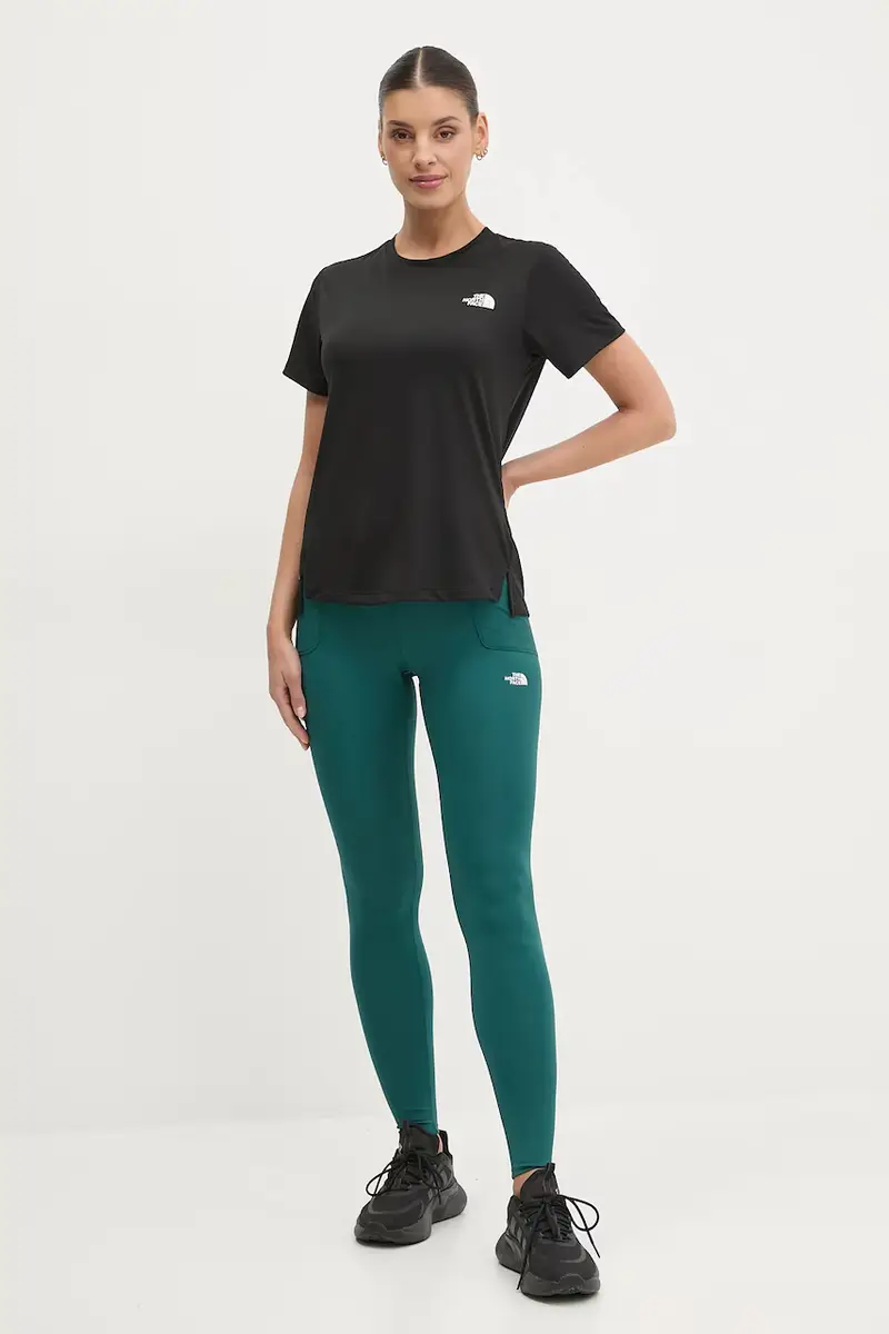 leggins sportivi Refina donna colore turchese NF0A89186GI1 Verde miniatura 2
