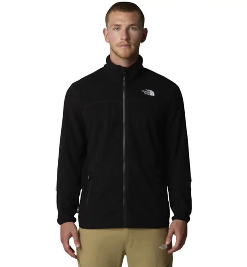 M 100 Glacier - felpa in pile - uomo Black