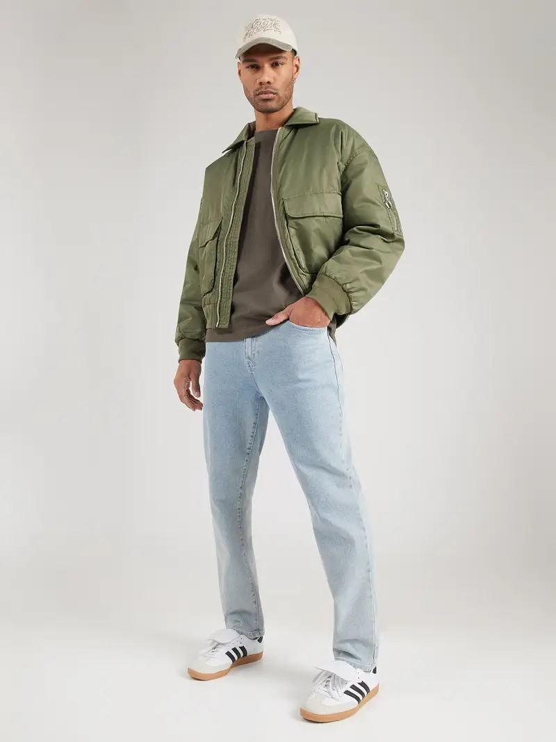 Maglietta antracite / verde scuro / bianco miniatura 2