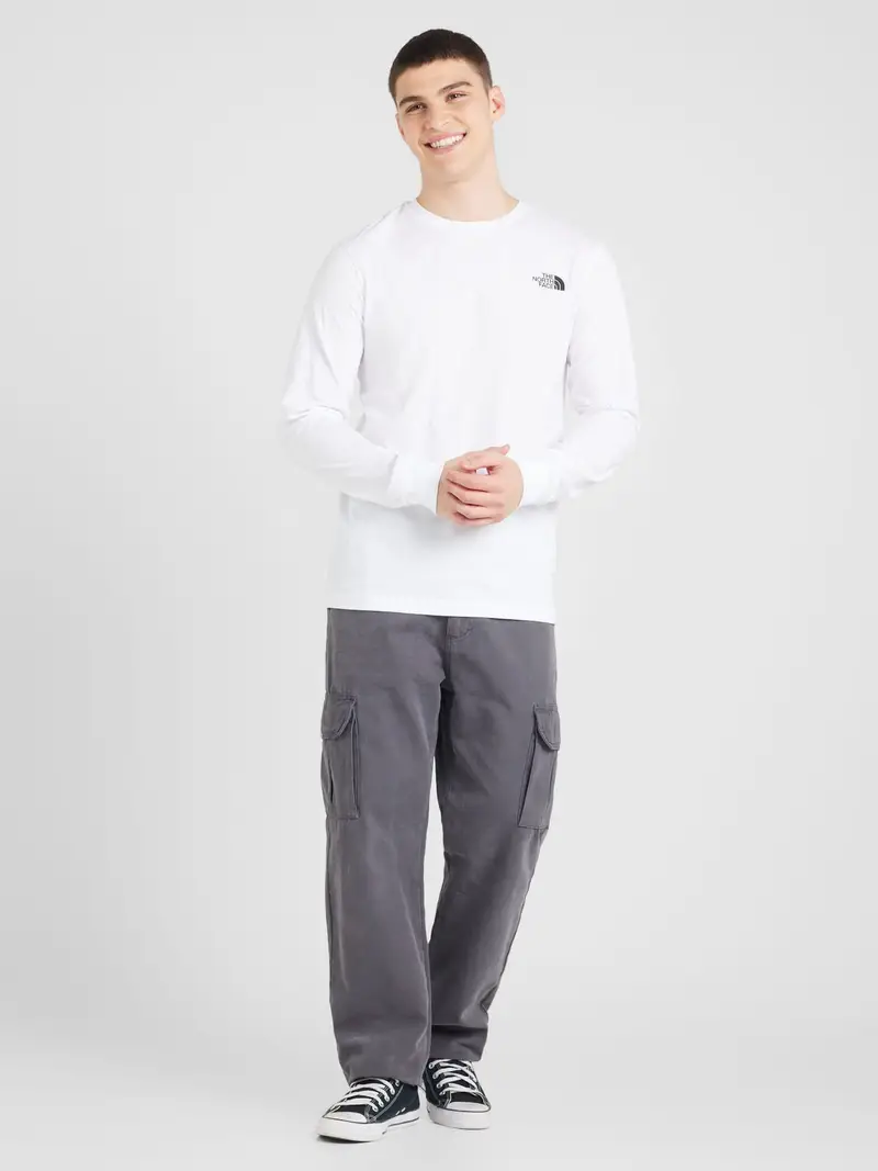 THE NORTH FACE Maglietta 'Easy' nero / bianco miniatura 3