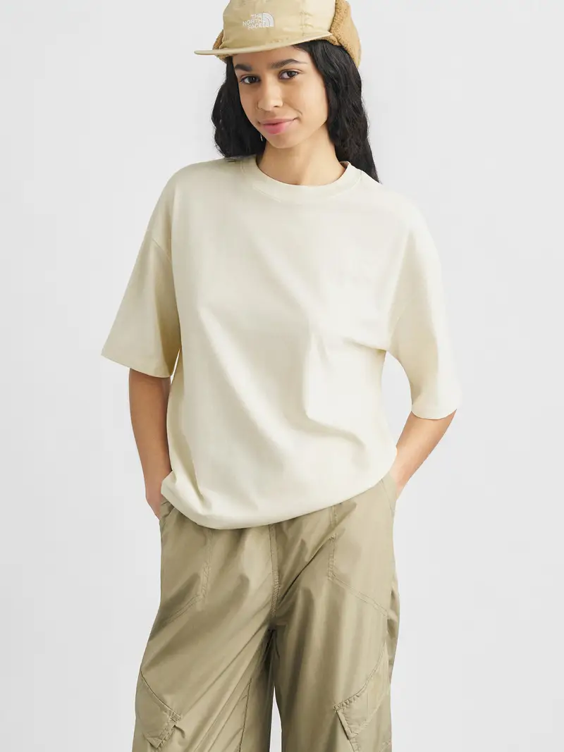 Maglietta ESSENTIAL SIMPLE DOME bianco miniatura 2