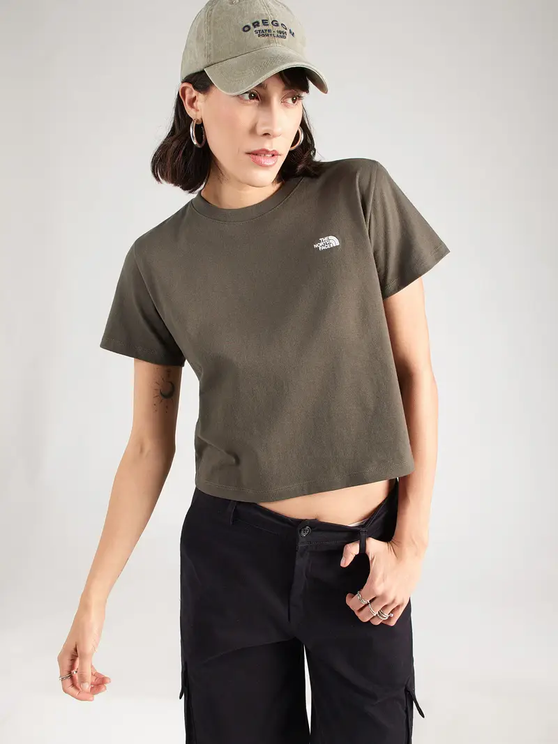 Maglietta 'ESSENTIAL SIMPLE DOME' oliva miniatura 2