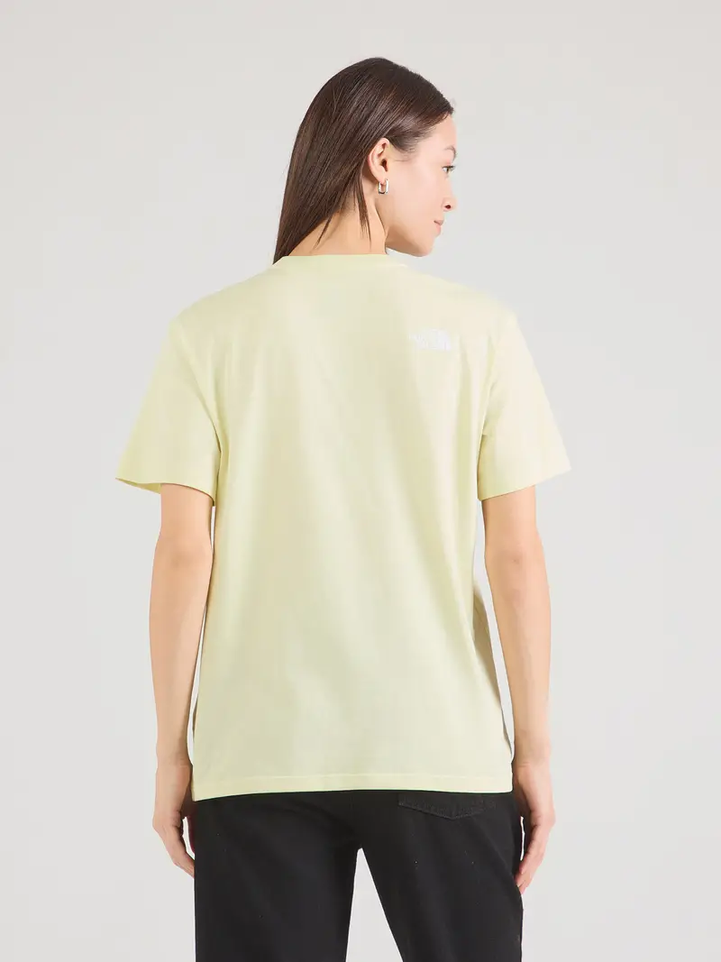 Maglietta EVOLUTION HALF DOME giallo chiaro / bianco miniatura 3