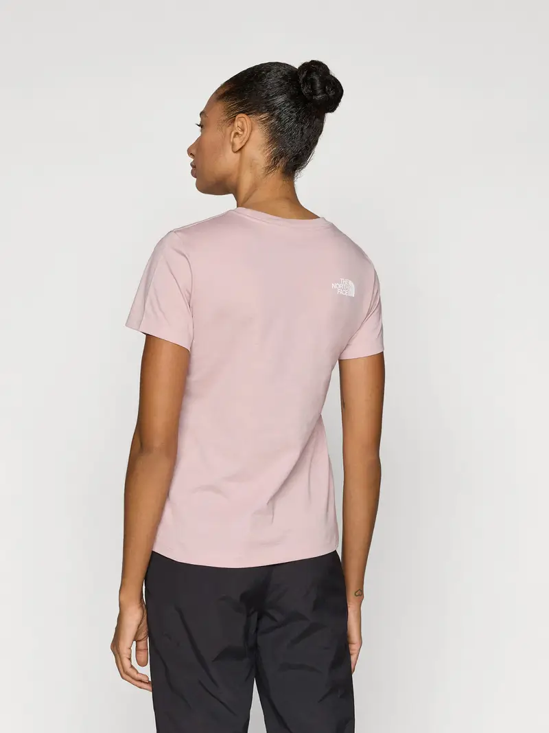 Maglietta EVOLUTION rosa antico / bianco miniatura 3