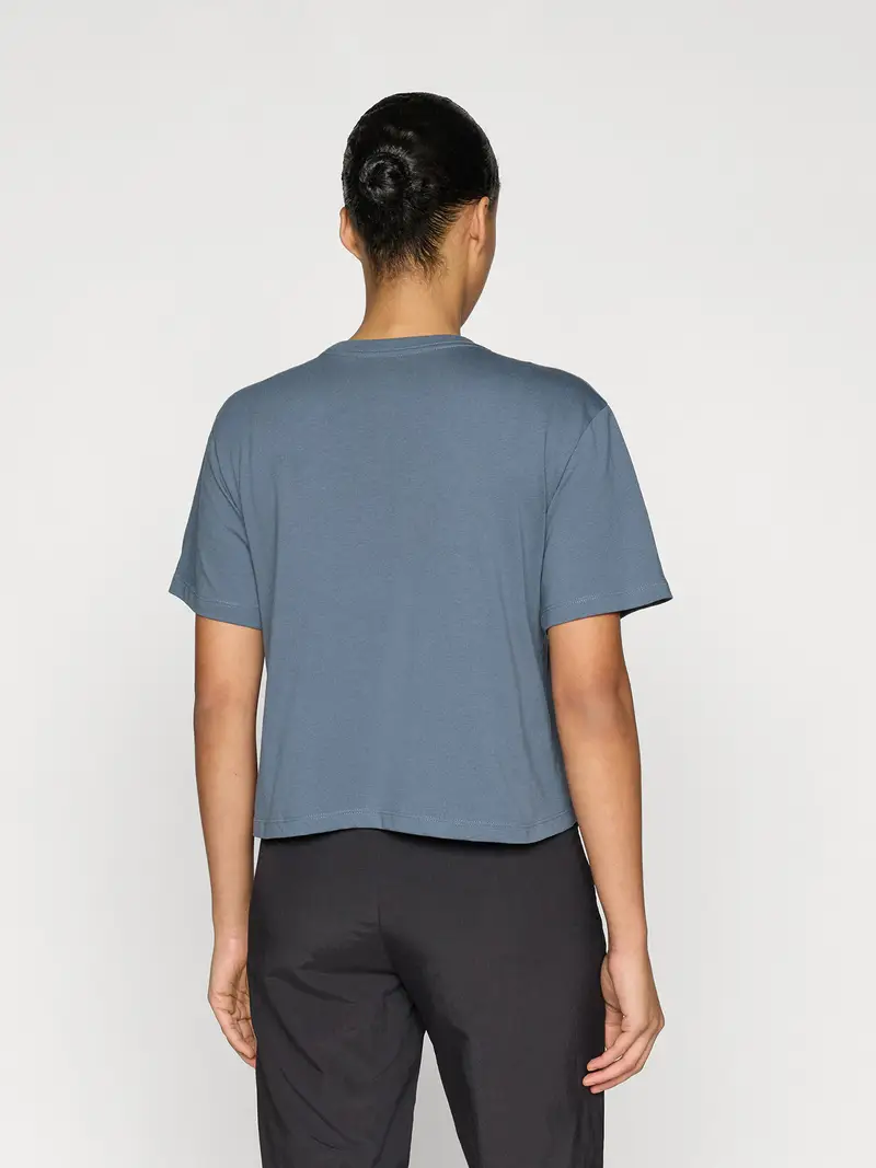 Maglietta EVOLUTION SIMPLE DOME grigio basalto / bianco miniatura 3