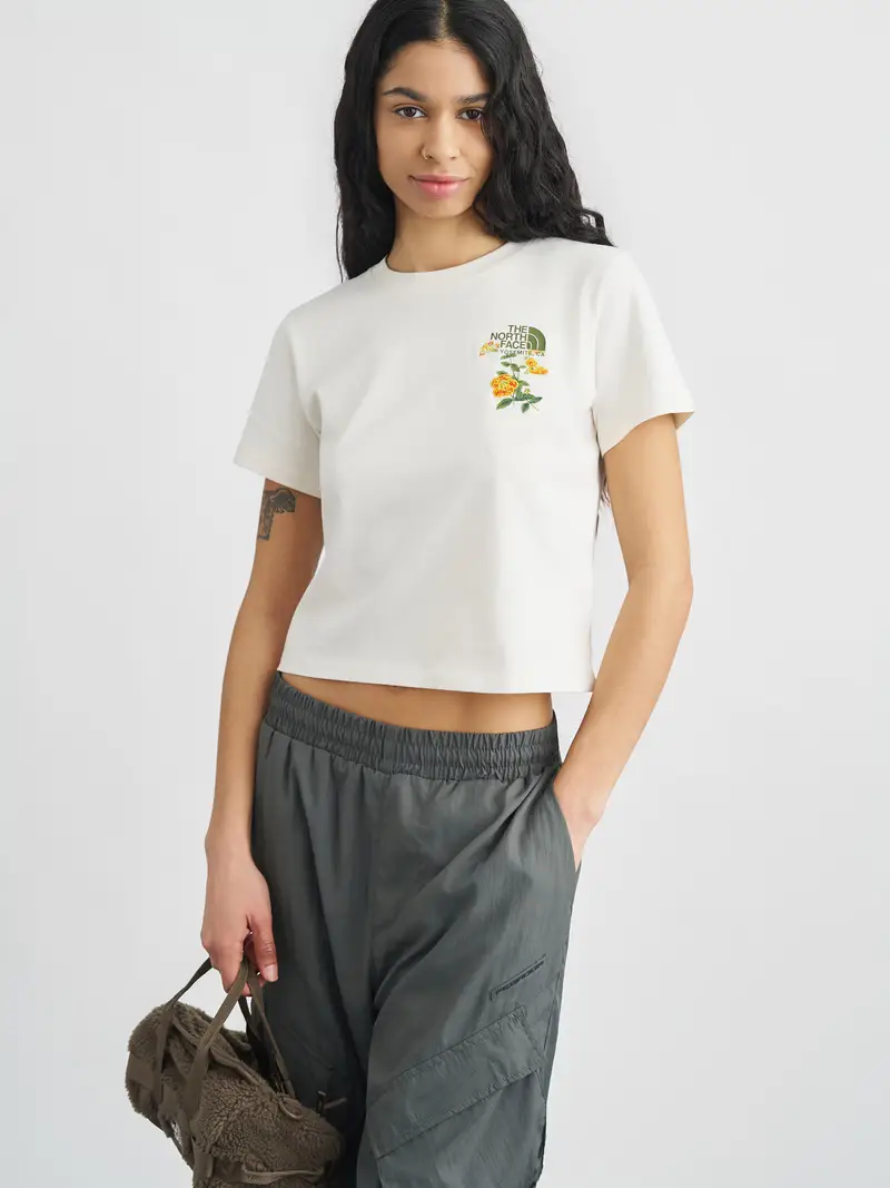 Maglietta giallo / oliva / arancione / bianco naturale miniatura 2