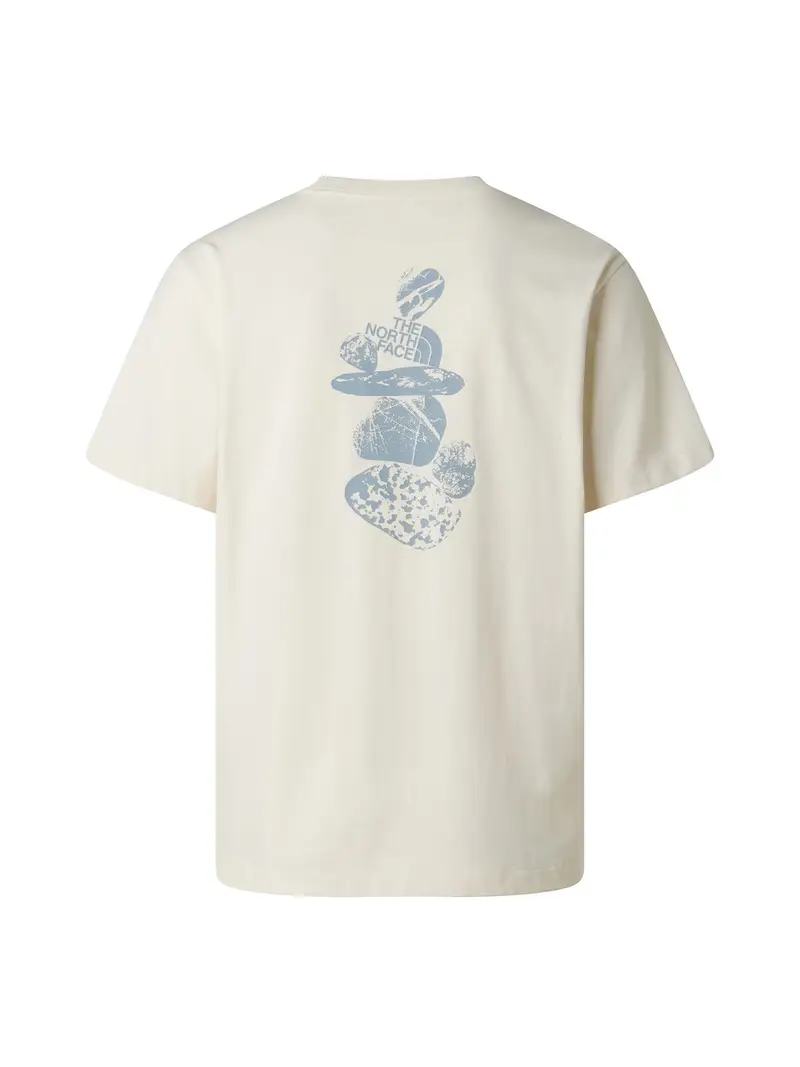 Maglietta grigio basalto / bianco naturale miniatura 2