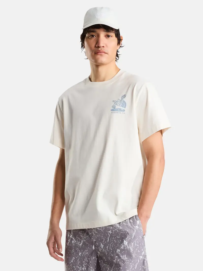 Maglietta grigio basalto / bianco naturale miniatura 3