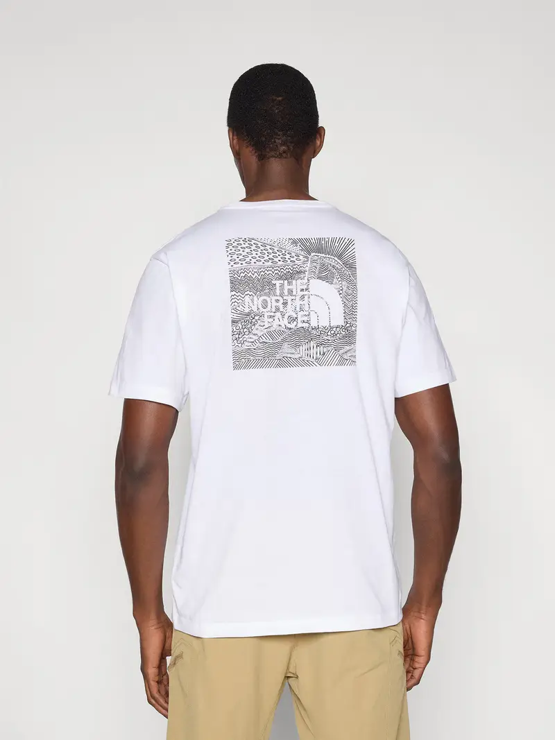 Maglietta grigio / nero / bianco miniatura 2