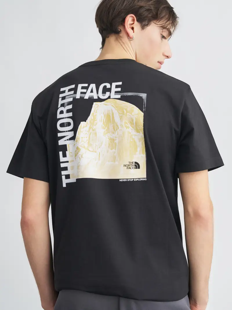 Maglietta HALF DOME beige / grigio / nero / bianco miniatura 2