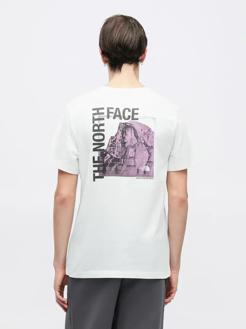 Maglietta lavanda / nero / bianco miniatura 3