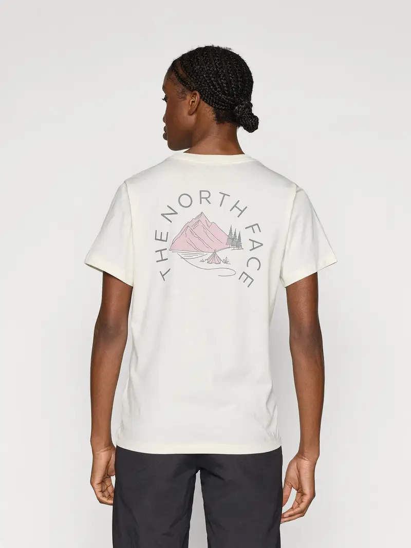 Maglietta Monte grigio / rosa / bianco miniatura 2