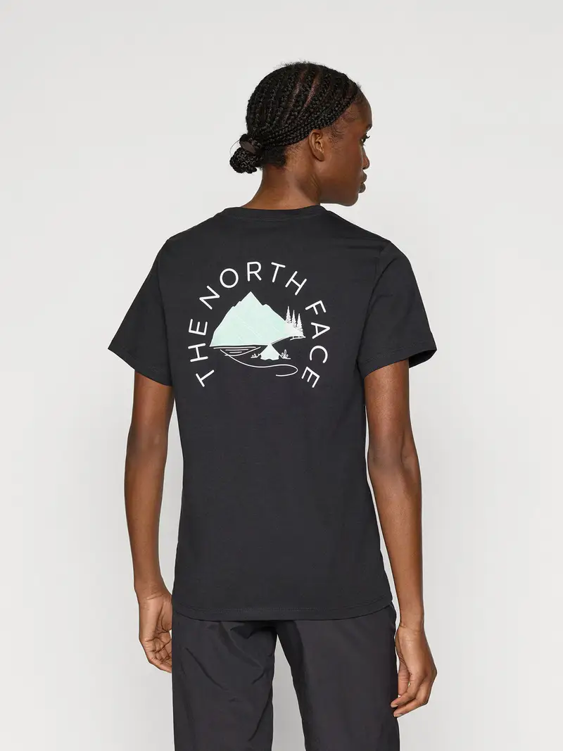 Maglietta MONTE menta / nero miniatura 2